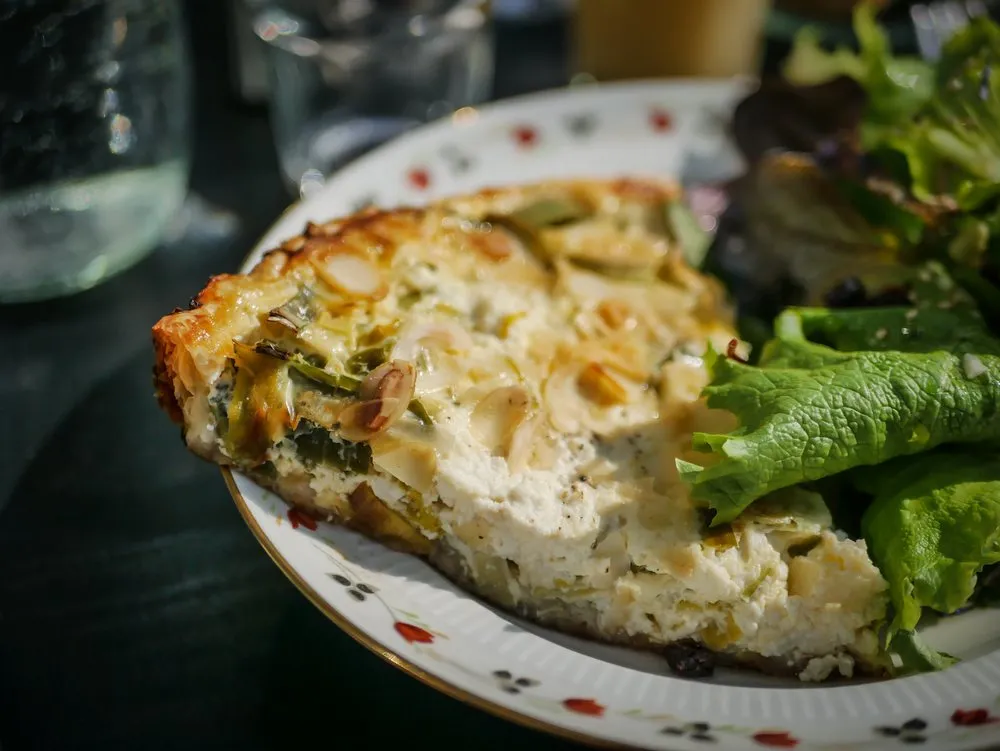 Tarte salée du jour